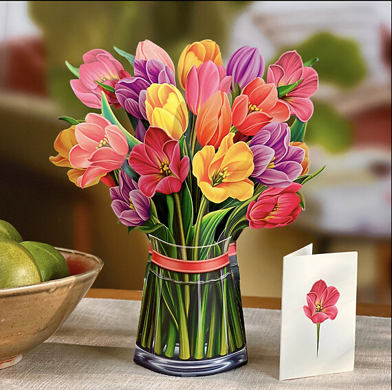 3D Tulip Card